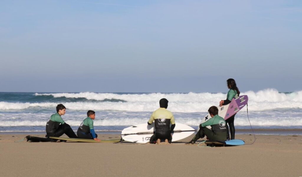 clases de surf en razo boaola